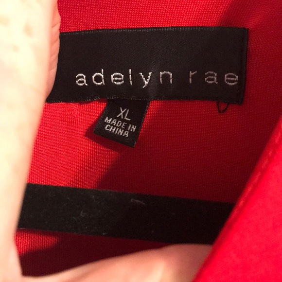 ⬇️BEAUTIFUL PROFESSIONAL RED ASYMMETRICAL DRESS - Picture 4 of 4